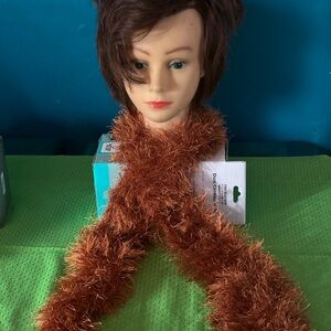 Fun fur handmade scarve